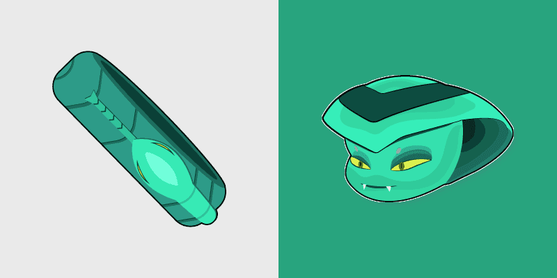 Ladybug & Snake Cute Cursor Pack