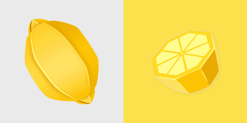 Origami Lemon