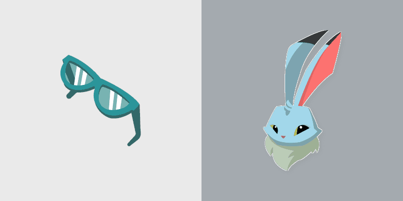 Arctic Hare Glasses