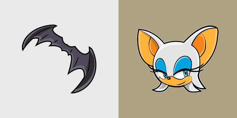 Custom Cursor Rouge - Sonic Series Inspired