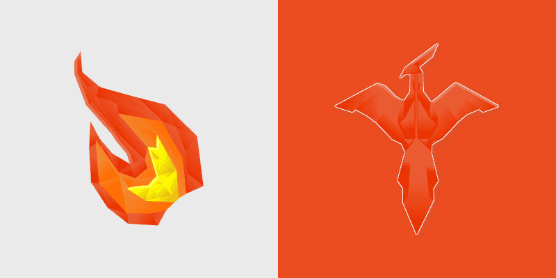 Origami Firebird