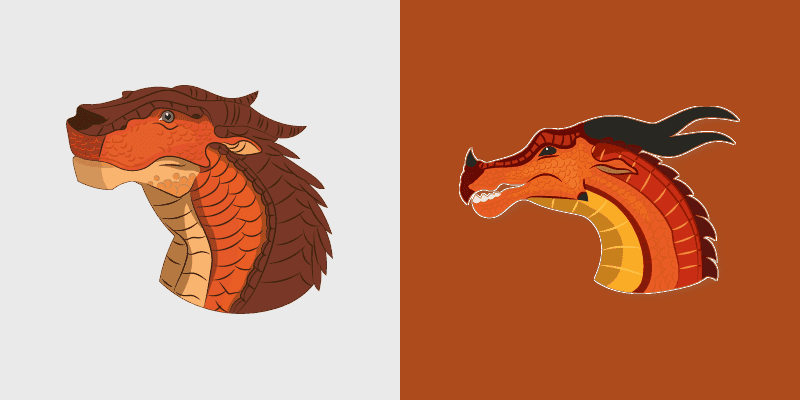 Wings of Fire Custom Cursor Pack