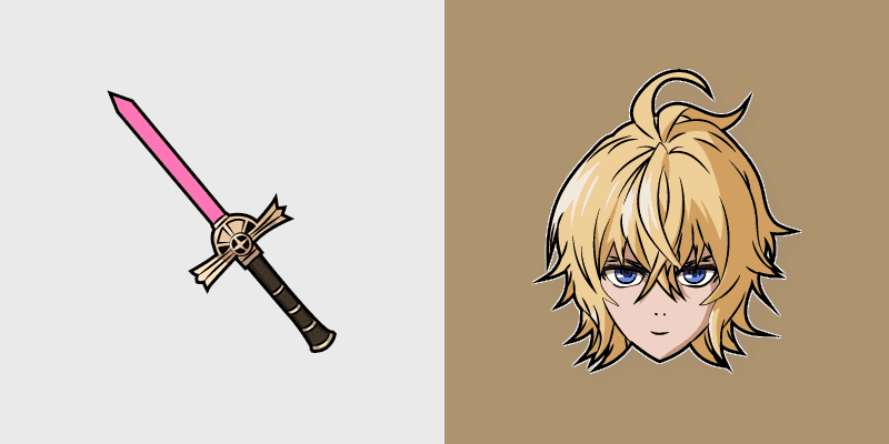 Seraph of the End Custom Cursor Pack