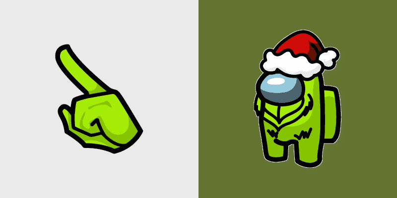 Grinch Custom Cursor Pack