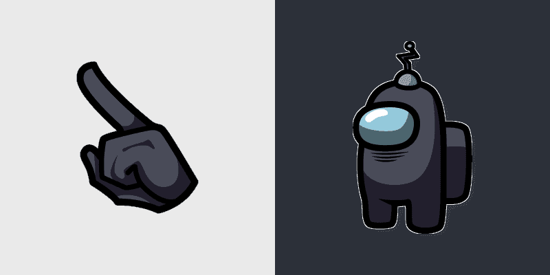 Cute Cursor - Among Us Duncan Character