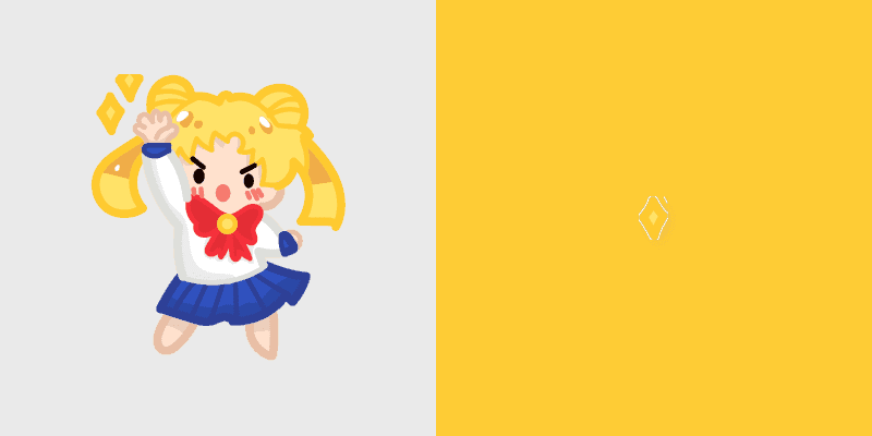 Cute Sailor Moon Custom Cursor Pack