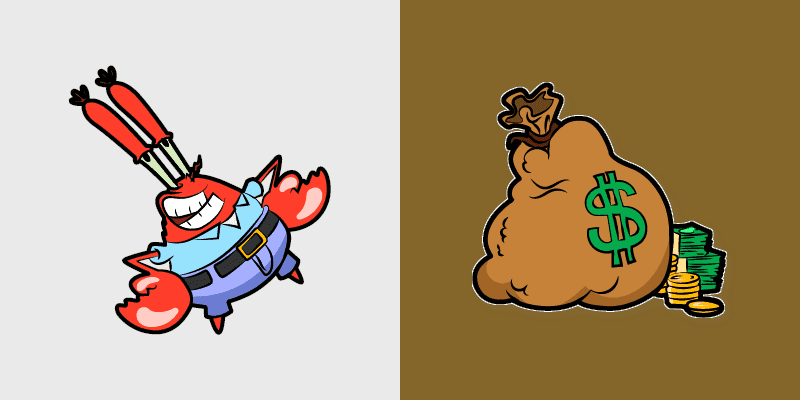 Bikini Bottom Colors
