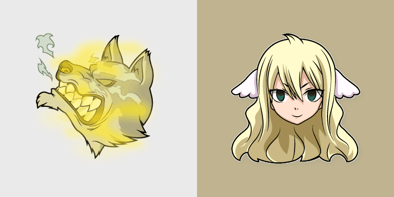 Fairy Tail Mavis Custom Cursor Pack