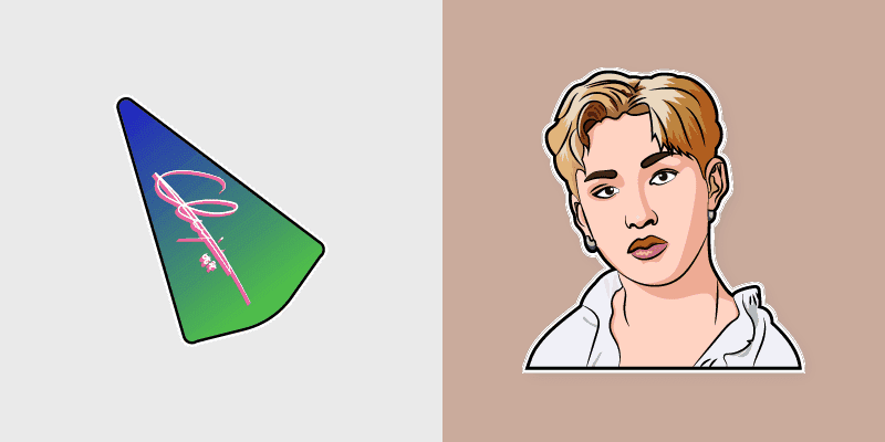 Stray Kids Bang Chan Cute Cursor Pack