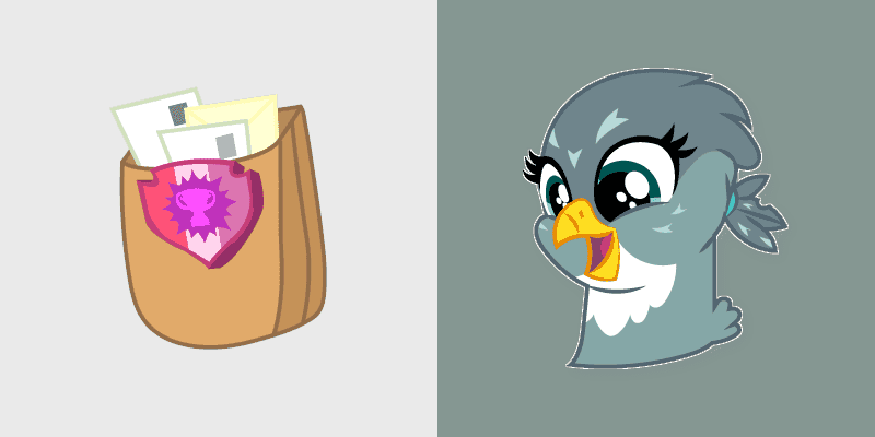 Custom Cursor Pack - My Little Pony Gabby