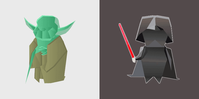 Origami Yoda vs Vader