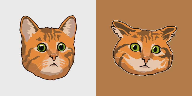 Red Cat Cute Custom Cursor Pack
