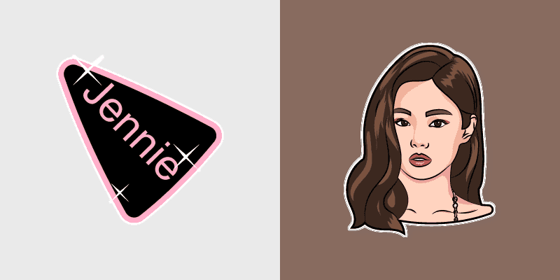 Cute Cursor Blackpink Kim Jennie