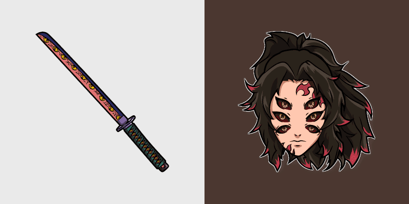 Custom Cursor Kokushibo Pack