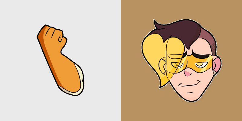 Custom Cursor Goldheart Pack