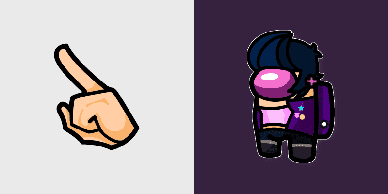 Bibi's Among Us Cute Cursor Pack