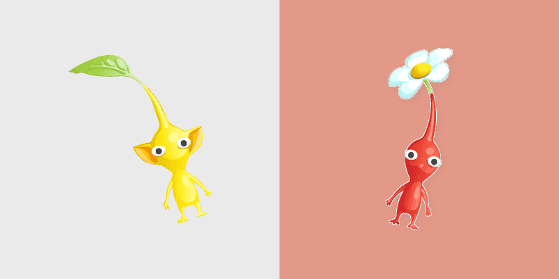 Yellow and Red Pikmin