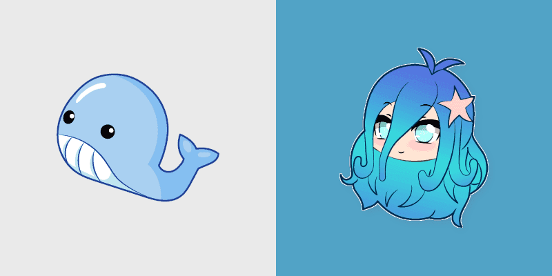 Coral and Dolphin