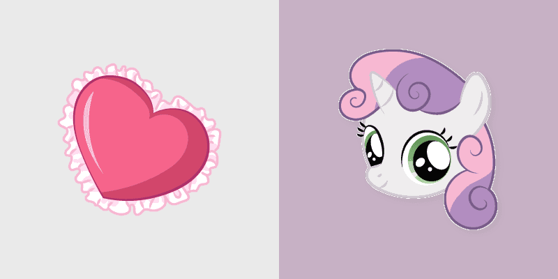 Sweetie Belle Cute Cursor Pack