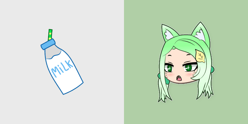 Cute Cursor Pack - Serenity and Milk
