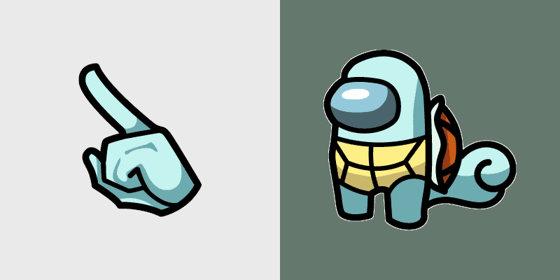 Squirtle Custom Cursor Pack