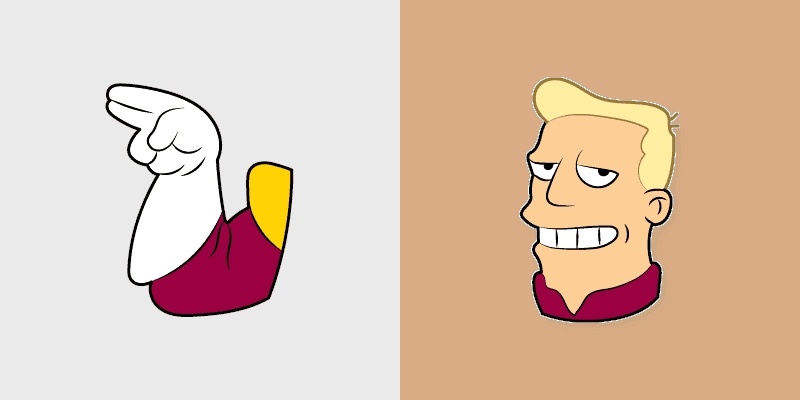 Cute Futurama Cursor Pack