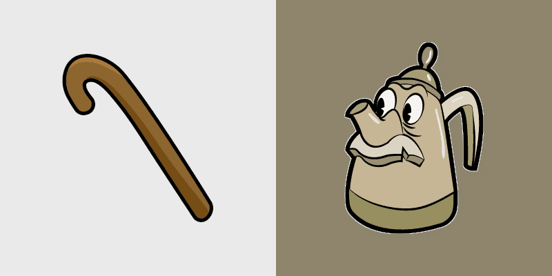 Cute Cursor Pack - Cuphead's Elder Kettle