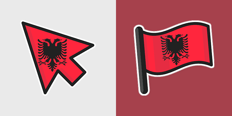 Albanian Cursor Pack