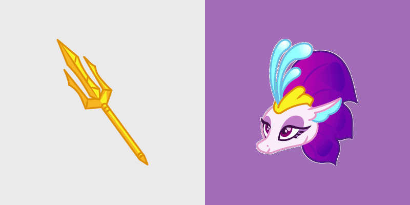 Custom Cursor Pack - My Little Pony Queen Novo