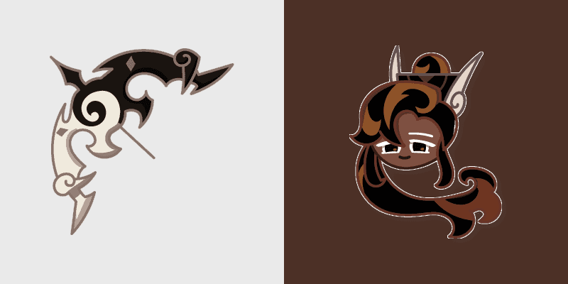 Caramel Arrow Cookie