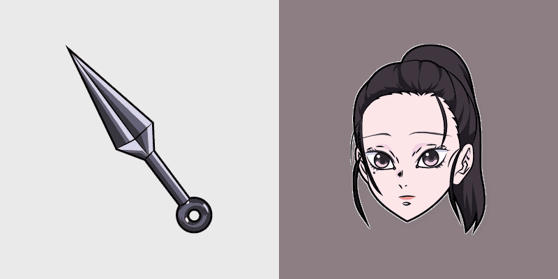 Cute Cursor Hinatsuru & Kunai Pack