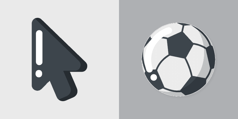Cute Cursor Pack - Soccer Ball Delight