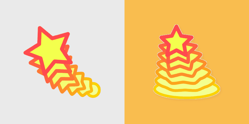 Cute Cursor Pack - Burning Star