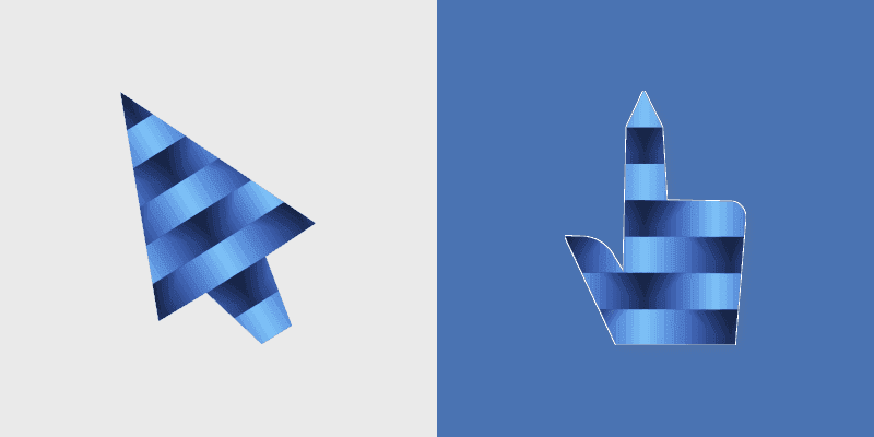 Custom Cursor Pack - Blue Ribbon Edition