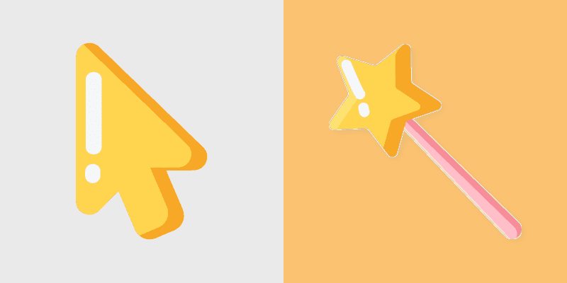 Cute Cursor Wand Magic Pack