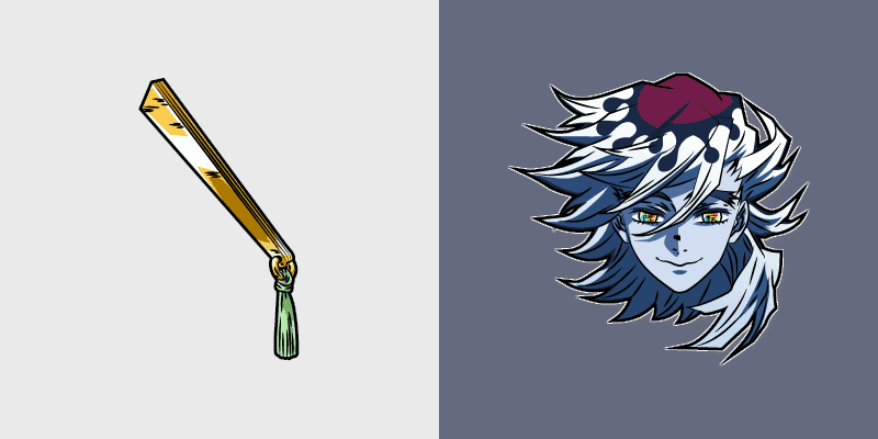 Cute Cursor Pack - Demon Slayer Doma & Fan