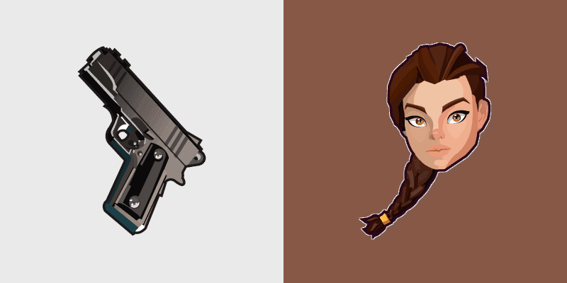 Lara Croft Reloaded - Tomb Raider Cursor Pack