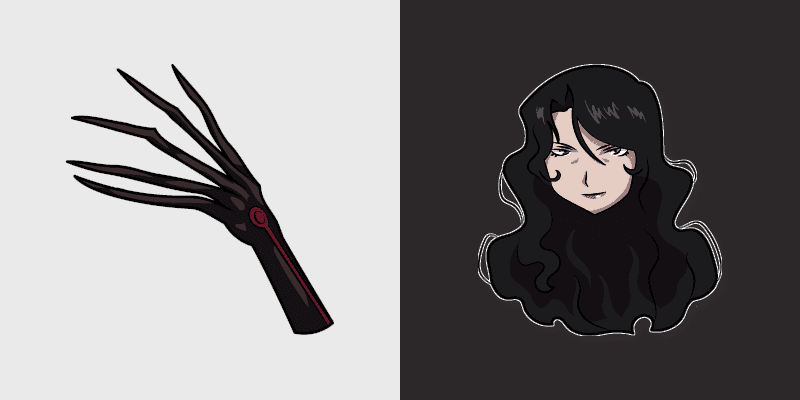 Cute Lust Fullmetal Alchemist Cursor Pack
