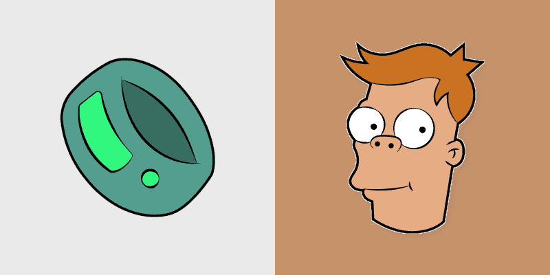 Futurama Custom Cursor Pack