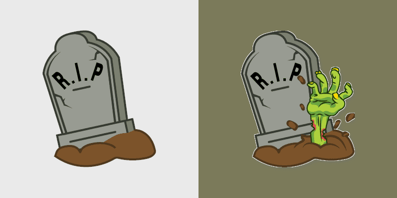 Graveyard & Zombie