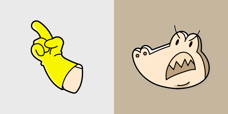 Cute Cursor Pack - Crackerdile Fanart