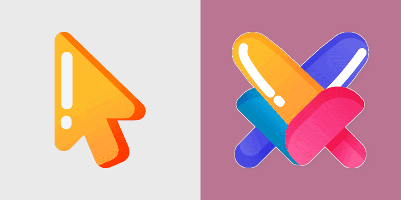 Cute Swords Cursor Pack