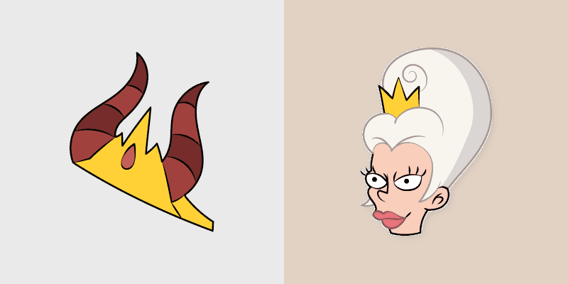 Cute Cursor Pack - Disenchantment's Queen Dagmar