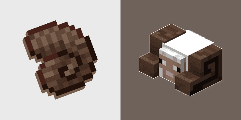 Custom Cursor Pack - Minecraft Horned Sheep and Horn