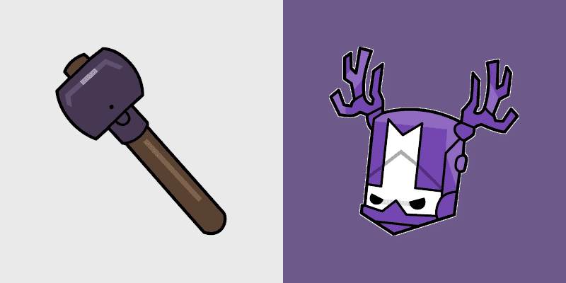 Castle Crashers Cute Cursor Pack