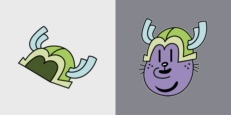 Custom Cursor - Dog Man Big Jim Snug