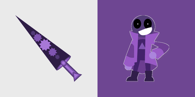 Iris Inspired Cute Cursor Pack