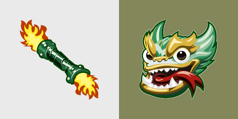 Cute Cursor - Jade Fire Kraken Pack