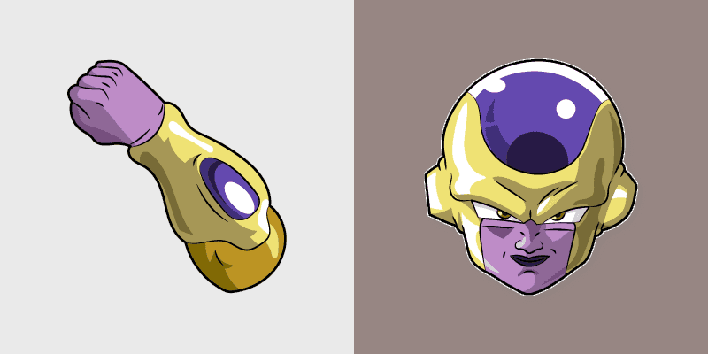 Golden Frieza Custom Cursor Pack