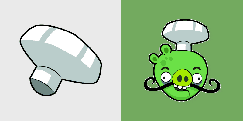 Angry Birds Chef Pig Cursor Pack